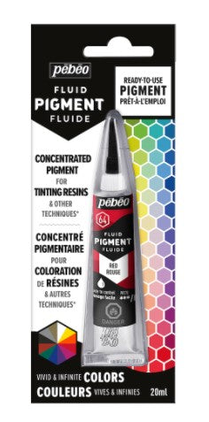 Pebeo Resin Fluid Pigment Red 20ml