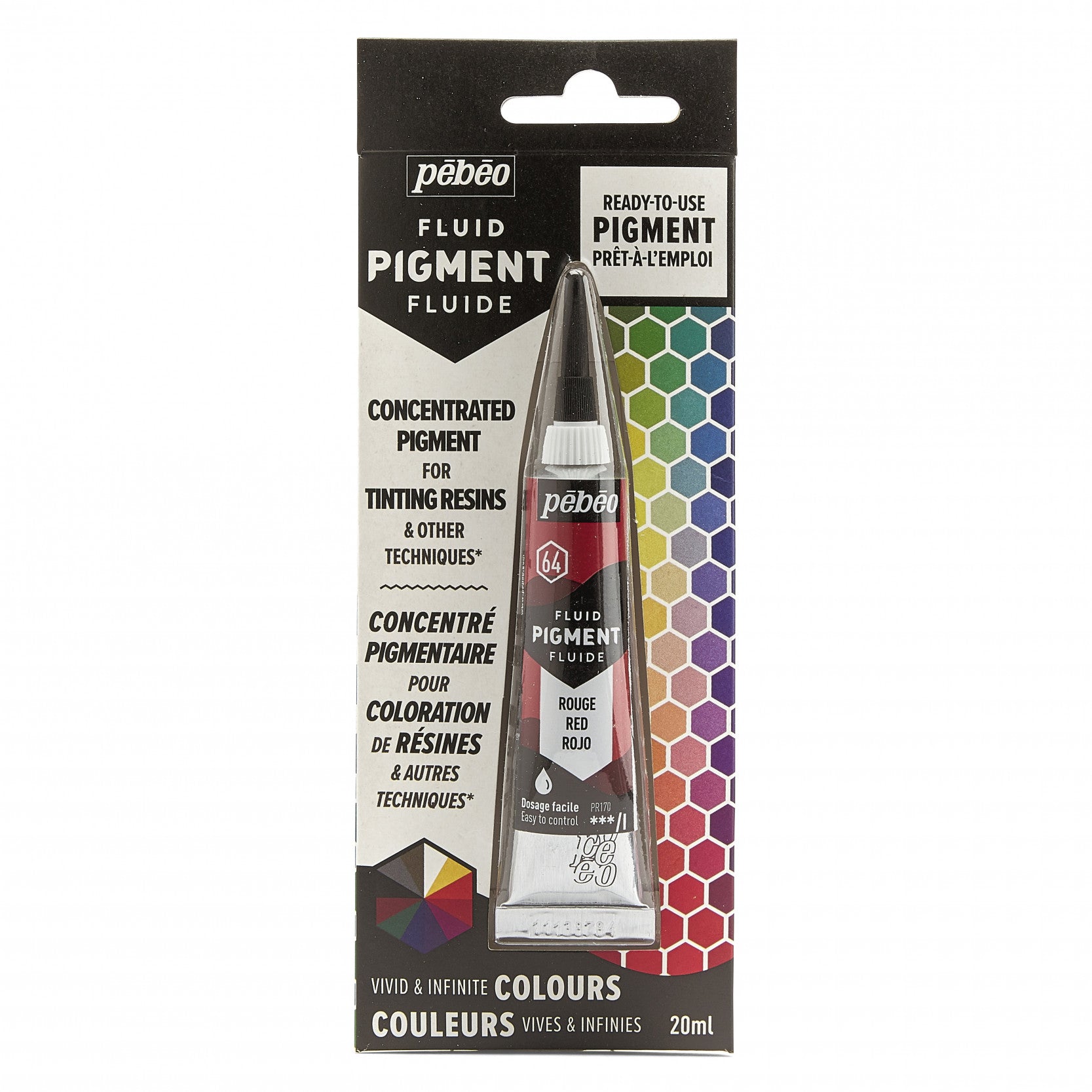 Pebeo Resin Fluid Pigment Red