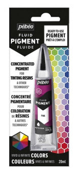Pebeo Resin Fluid Pigment Pink 20ml