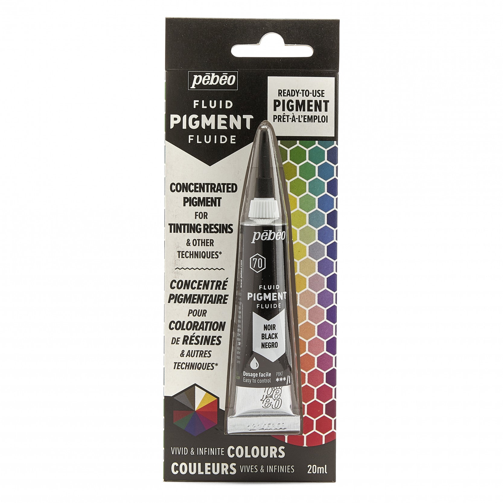 Pebeo Resin Fluid Pigment Black