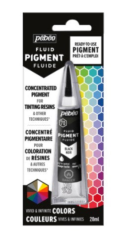 Pebeo Resin Fluid Pigment Black 20ml