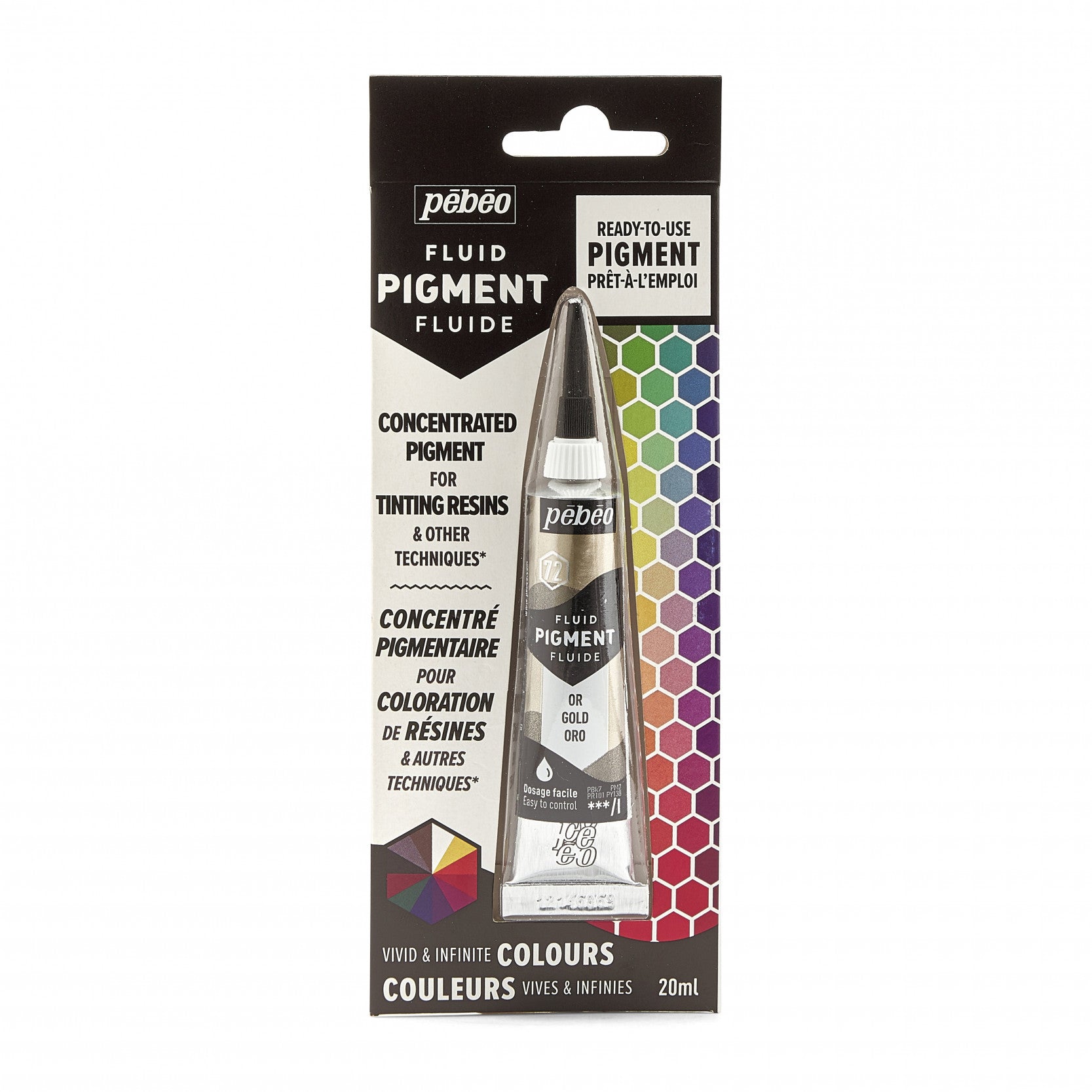 Pebeo Resin Fluid Pigment Gold