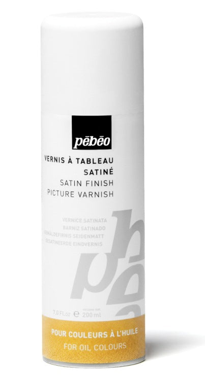 Pebeo Oil Medium Varnish Satin Spray 200ml
