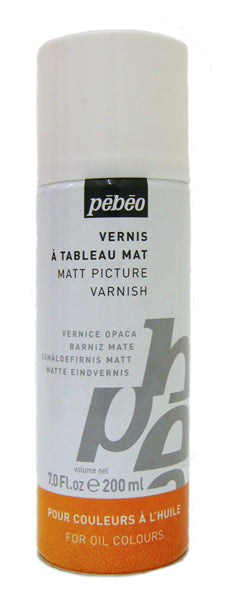 Pebeo Oil Medium Matt Varnish Spray 200ml