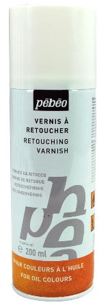Pebeo Oil Medium Retouching Varnish Spray 200ml