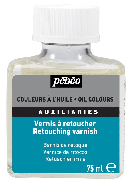 Pebeo Oil Medium Retouching Varnish 75ml