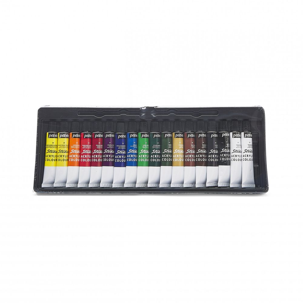 Pebeo Studio Acrylic Paint Set 18 SET