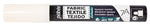 Pebeo 7A Opaque Fabric Paint Marker White