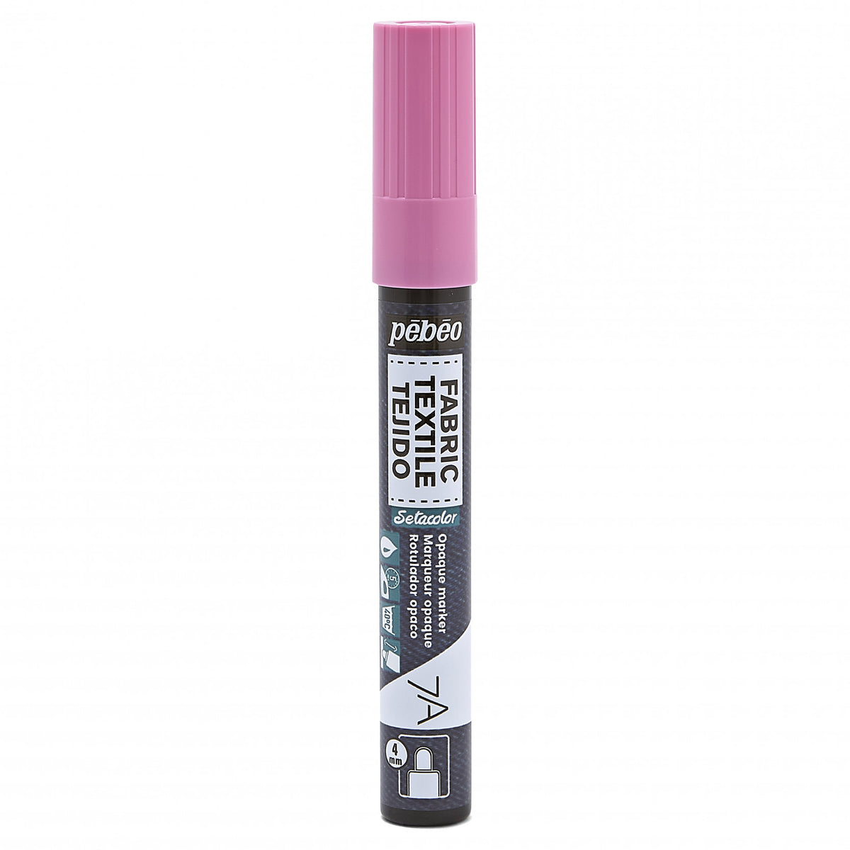 PEBEO 7A OPAQUE FABRIC PAINT MARKER PINK