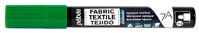 Pebeo 7A Opaque Fabric Paint Marker Green