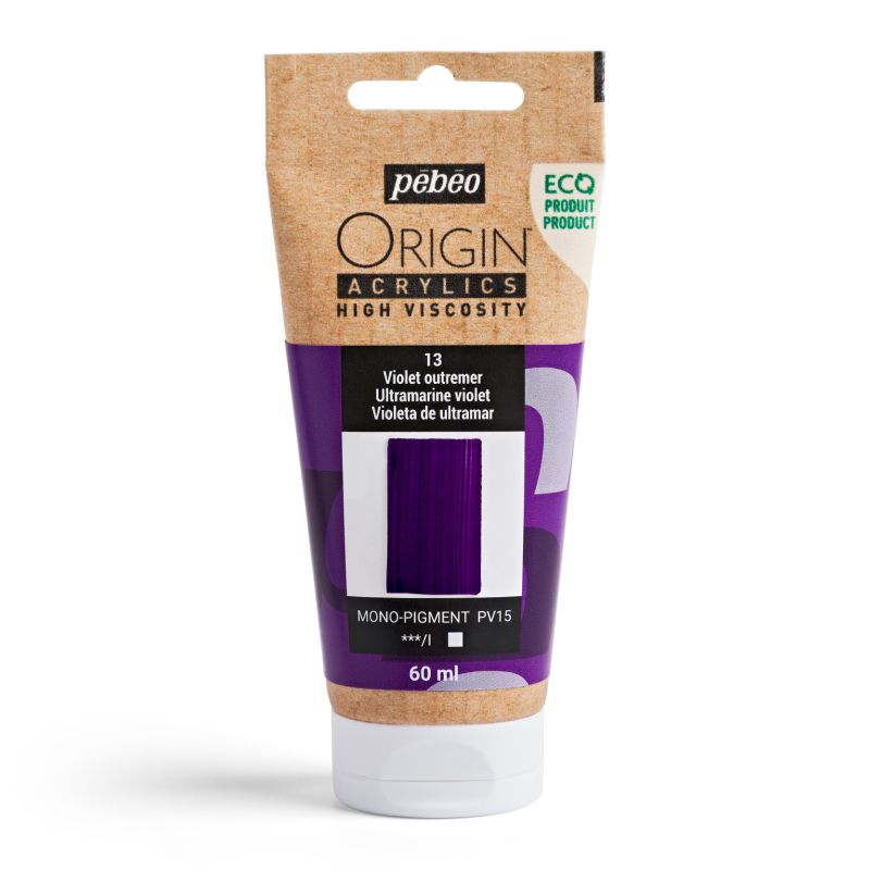 Pebeo Origin Acrylic Paint Ultramarine Violet 60ml