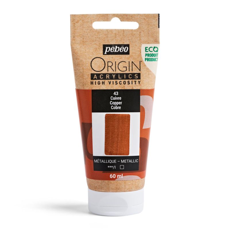 Pebeo Origin Acrylic Paint Copper 60ml