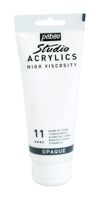 Pebeo Studio Acrylic Paint Titanium White