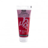 PEBEO STUDIO ACRYLIC PAINT NAPHTHOL CARMINE 100ML