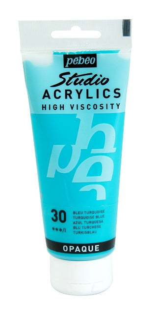 Pebeo Studio Acrylic Paint Turquoise Blue