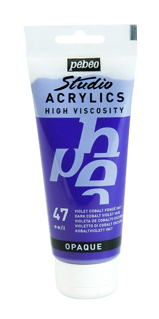 Pebeo Studio Acrylic Paint Dark Cobalt Violet