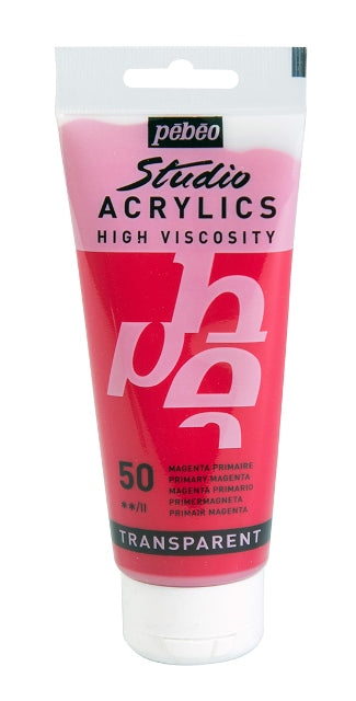 Pebeo Studio Acrylic Paint Primary Magenta