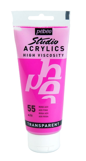 Pebeo Studio Acrylic Paint Azo Pink