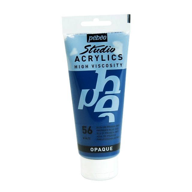 PEBEO STUDIO ACRYLIC PAINT PRUSSIAN BLUE HUE