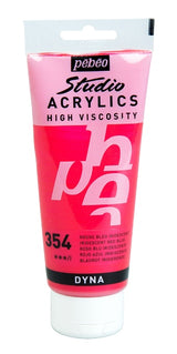 Pebeo Studio Acrylic Paint IRIDESCENT RED BLUE