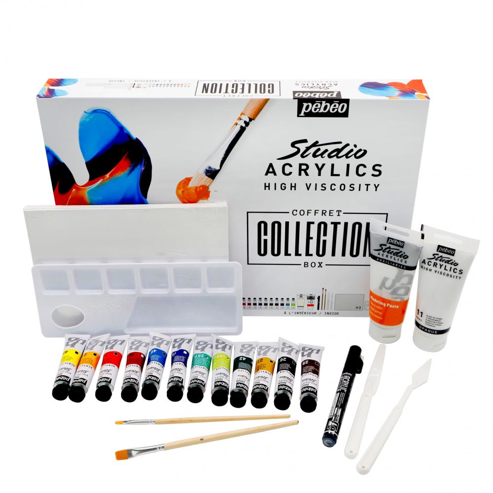 Pebeo Studio Acrylic Paint Collection SET