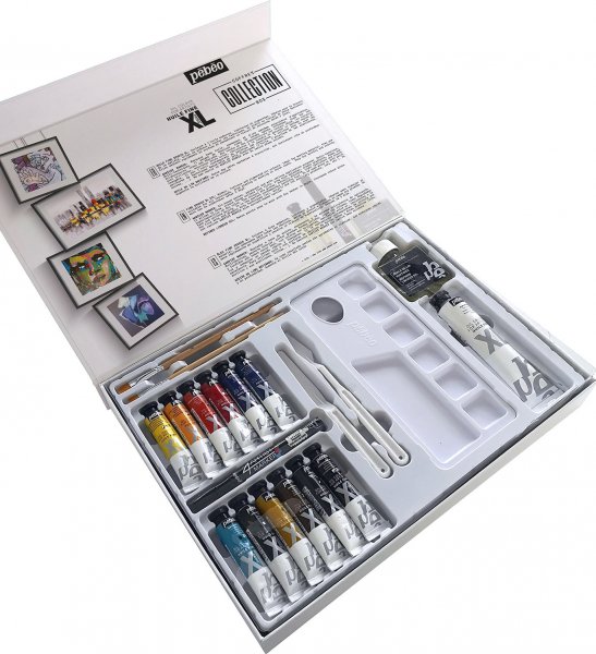 Pebeo XL Oil Paint Collection Set 12 SET