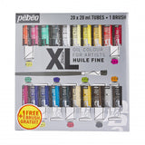 Pebeo XL Oil Paint With Brush Set 20