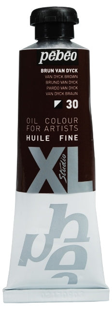 Pebeo XL Oil Paint Van Dyck Brown 37ml