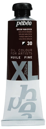 Pebeo XL Oil Paint Van Dyck Brown 37ml