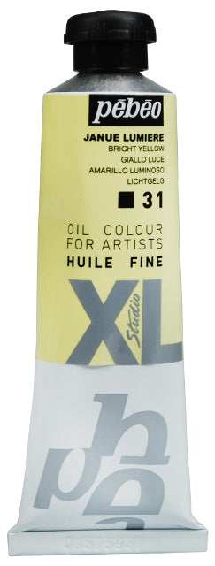 Pebeo XL Oil Paint Bright Yellow 37ml
