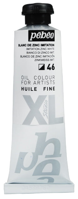 Pebeo XL Oil Paint True Zinc White 37ml