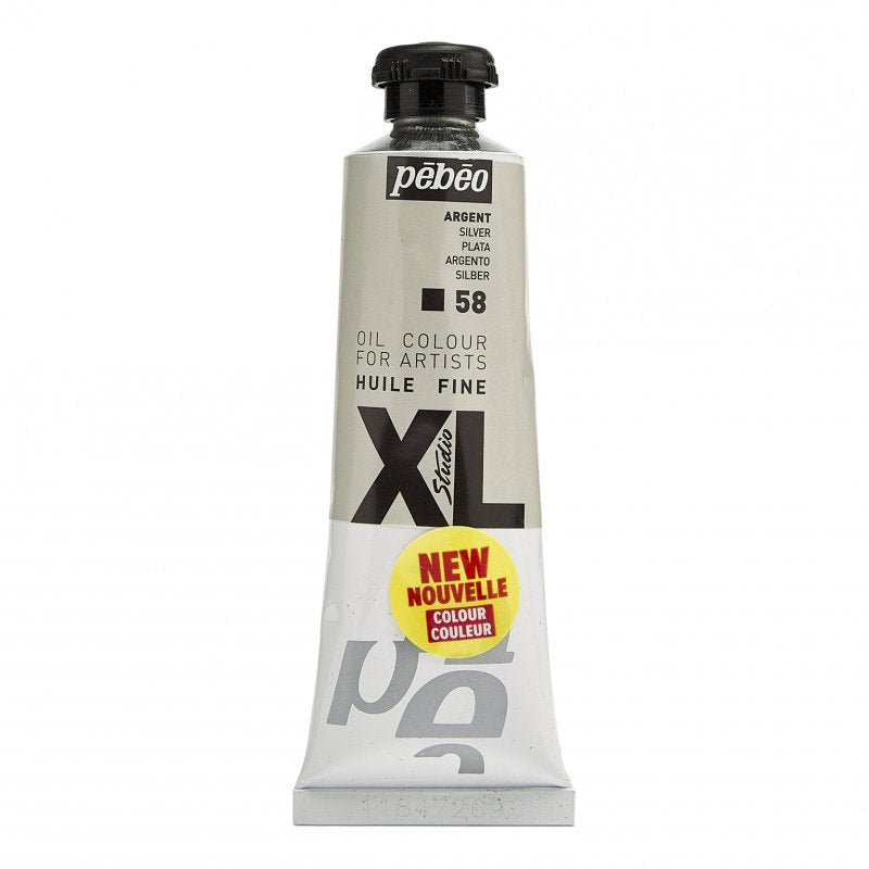 Pebeo XL Oil Paint Silver