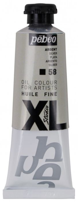 Pebeo XL Oil Paint Silver