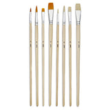 Pebeo Brush Long Bristle Polyamide Set 8 SET
