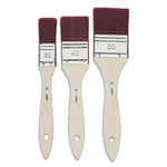 Pebeo Brush Spalters Brown Polyamide Set 3 SET