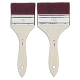 Pebeo Brush Spalters Brown Polyamide Set 2 SET