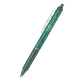 Pilot Frixion Eraseable Clicker Pen Green 0.7mm