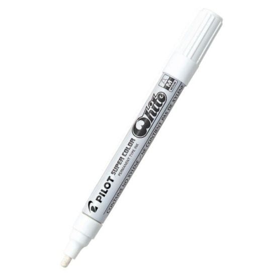 Pilot Supercolour Paint Marker White Medium