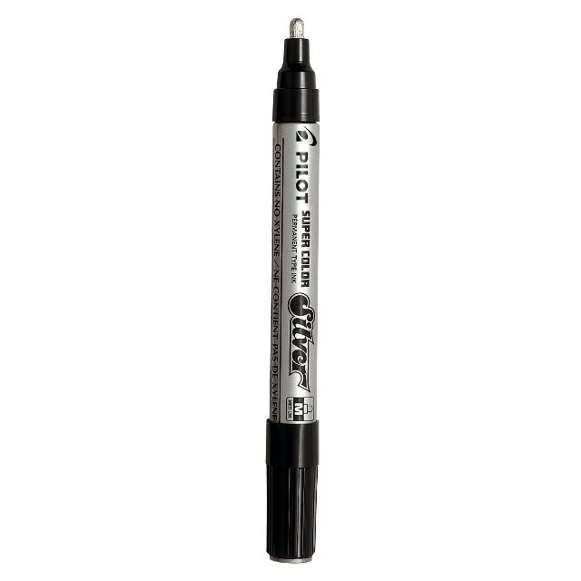 Pilot Supercolour Paint Marker Silver