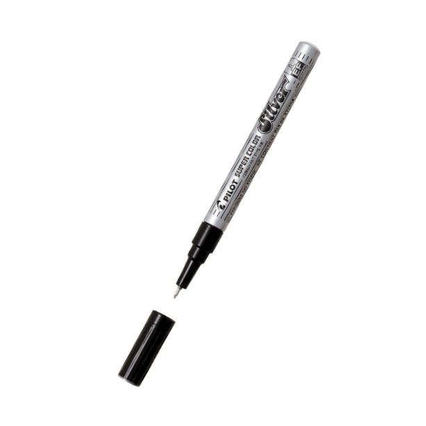Pilot Supercolour Paint Marker Silver