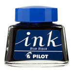 PILOT FOUNTAIN PEN INK 30ML BOTTLE BLUE BLACK