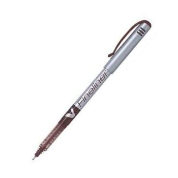 Pilot V Fineliner Pen Brown