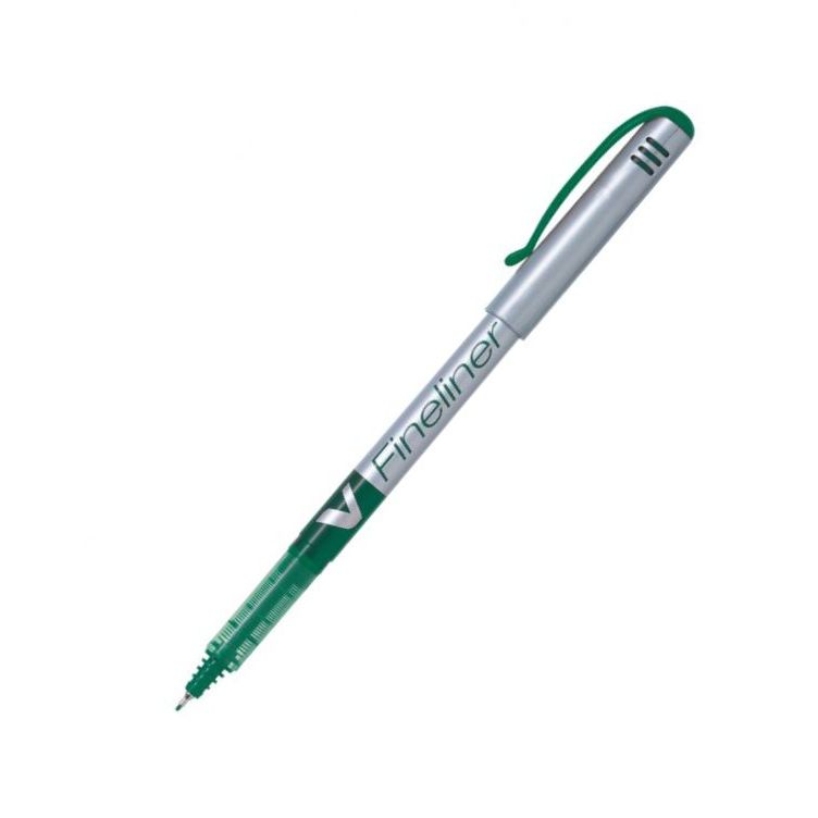 Pilot V Fineliner Pen Green