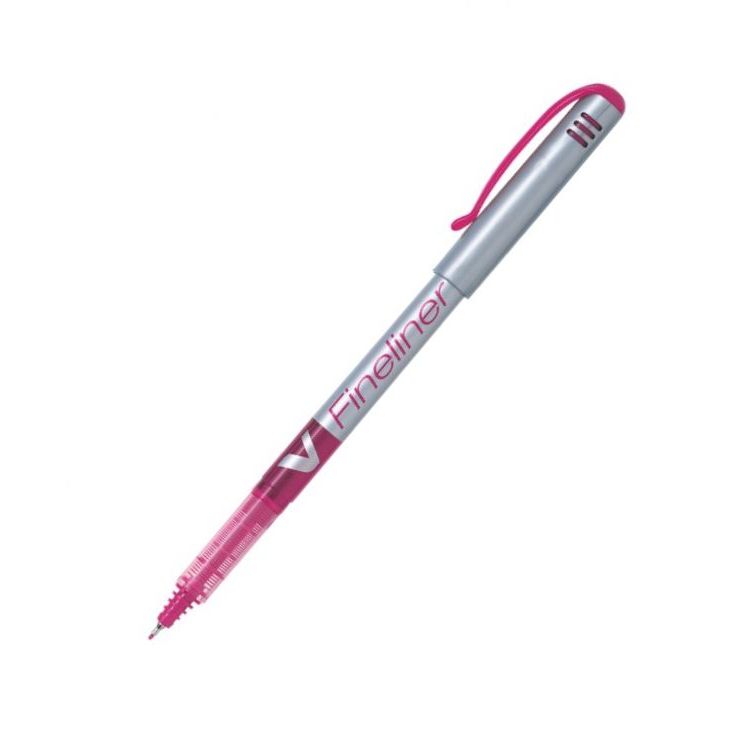 Pilot V Fineliner Pen Pink