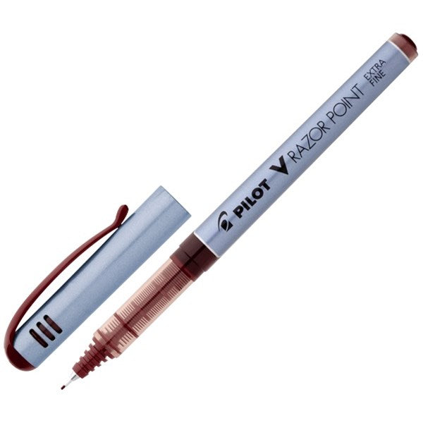 Pilot V Razor Point Pen Brown – Gordon Harris - The Art & Graphic Store