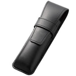 PILOT LEATHER PEN POUCH BLACK HOLDS 2 PENS