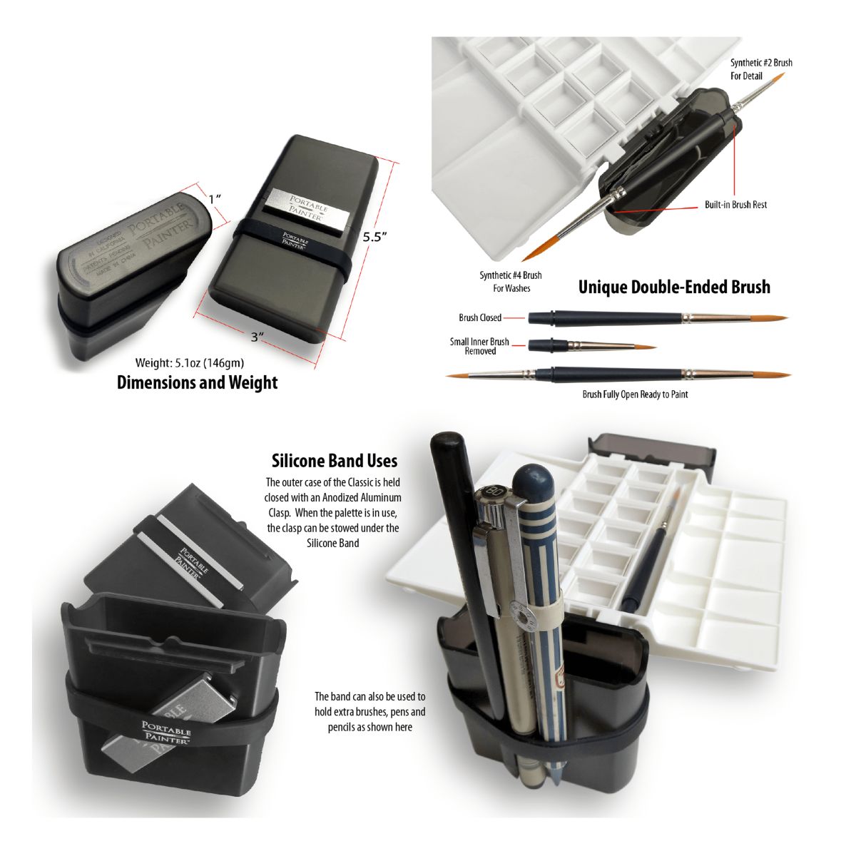 PORTABLE PAINTER CLASSIC PALETTE