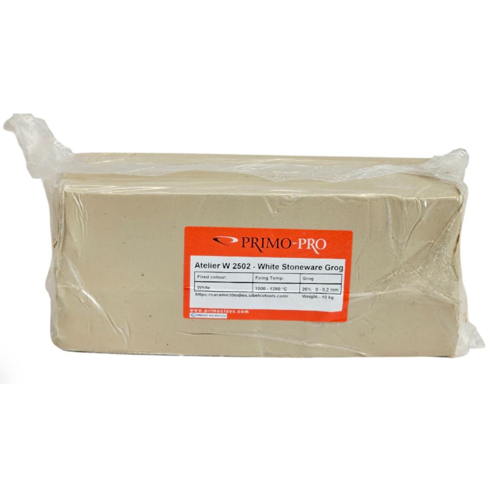 PRIMO CLAY ATELIER W WHITE STONEWARE