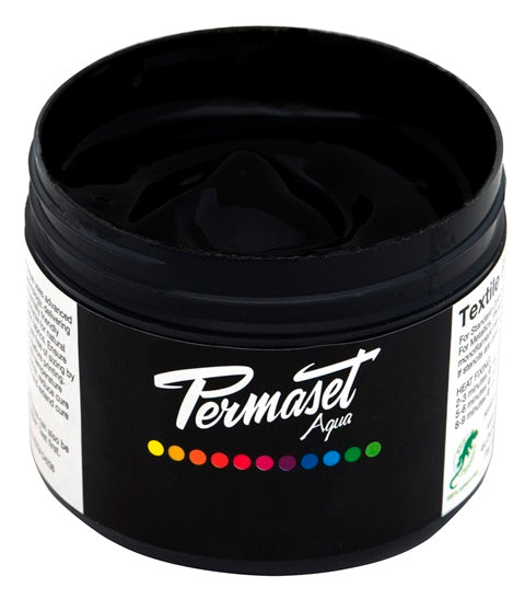 Permaset Aqua Screen Printing Ink Jet Black 100ml