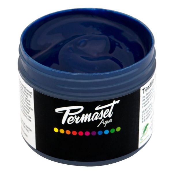 Permaset Aqua Screen Printing Ink Junior Navy 100ml